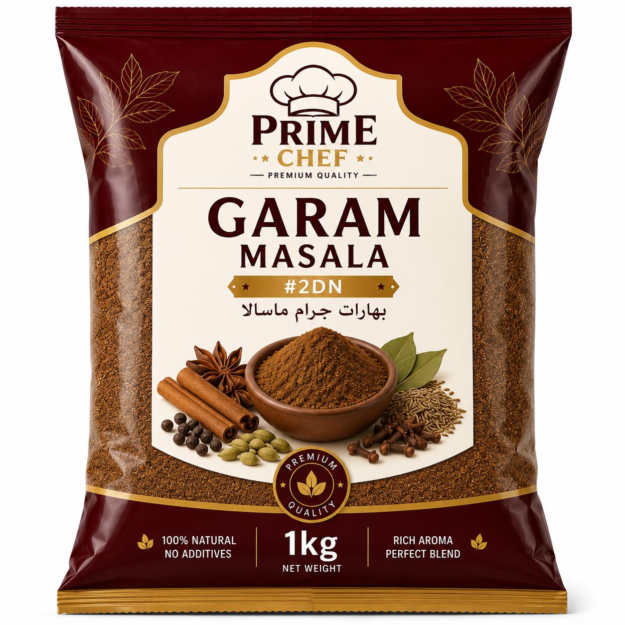 PRIME CHEF GARAM MASALA #2DN-1KG