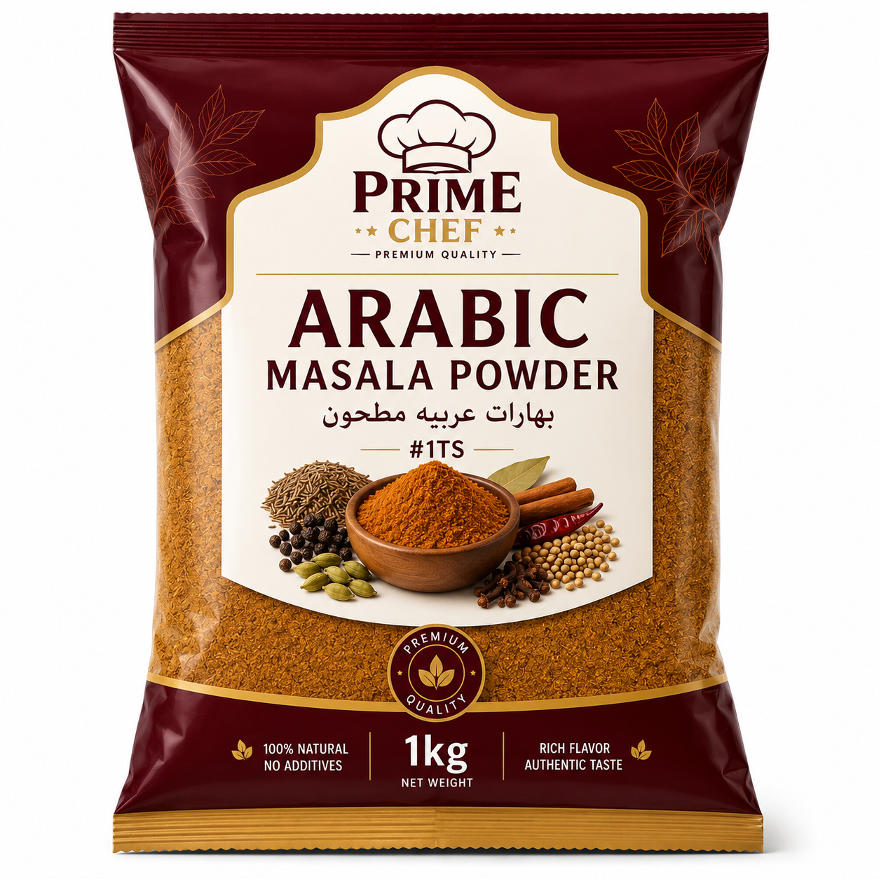 PRIME CHEF ARABIC MASALA POWDER 1TS-1KG