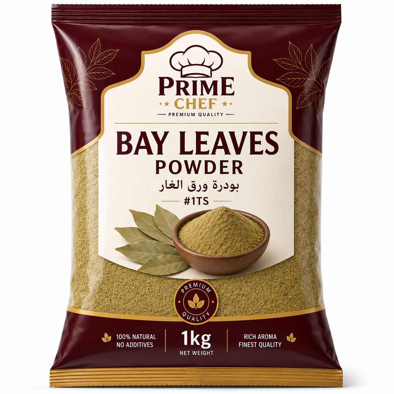 PRIME CHEF BAY LEAVES POWDER#1TS-1KG