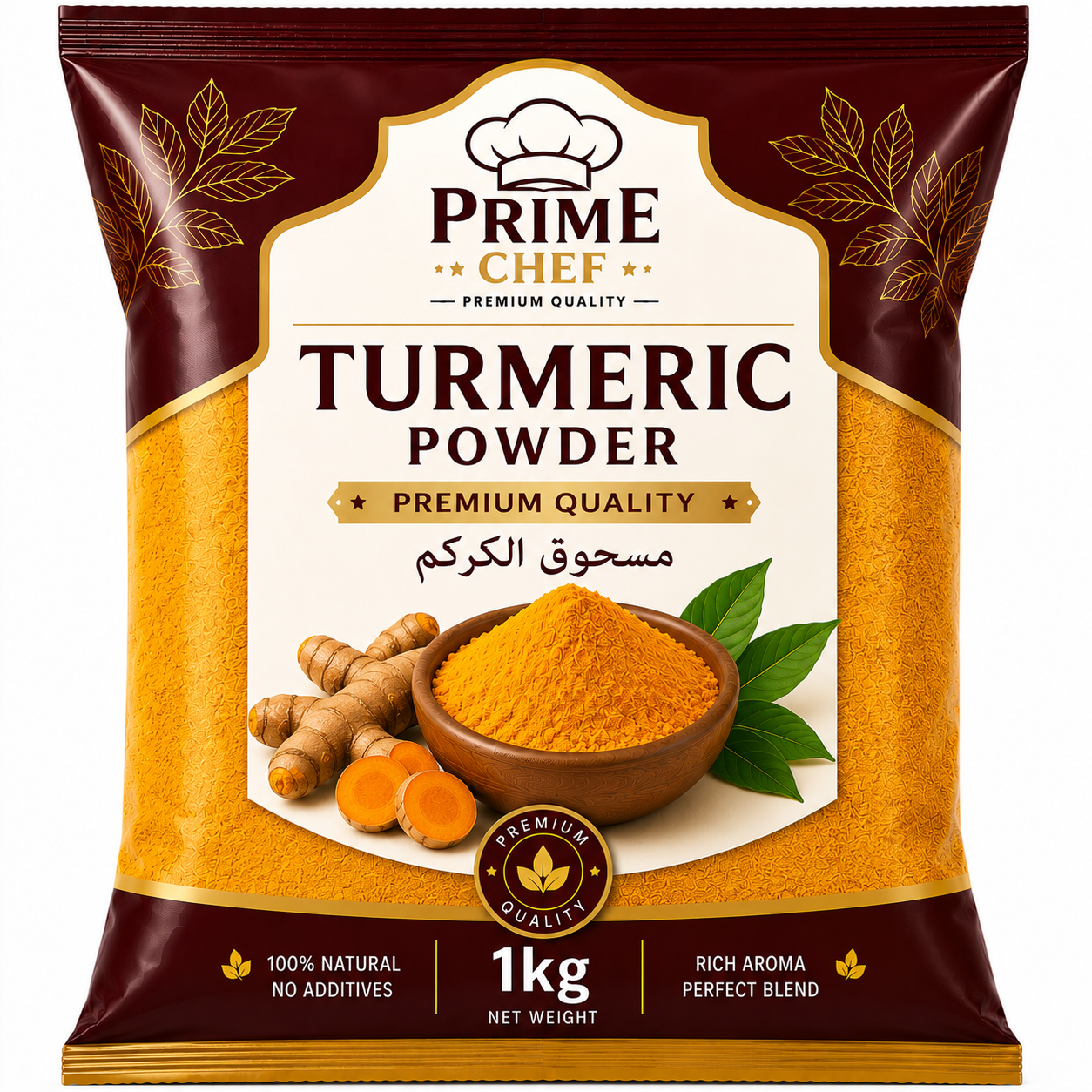 PRIME CHEF TURMERIC POWDER PREMIUM QUALITY-1KG