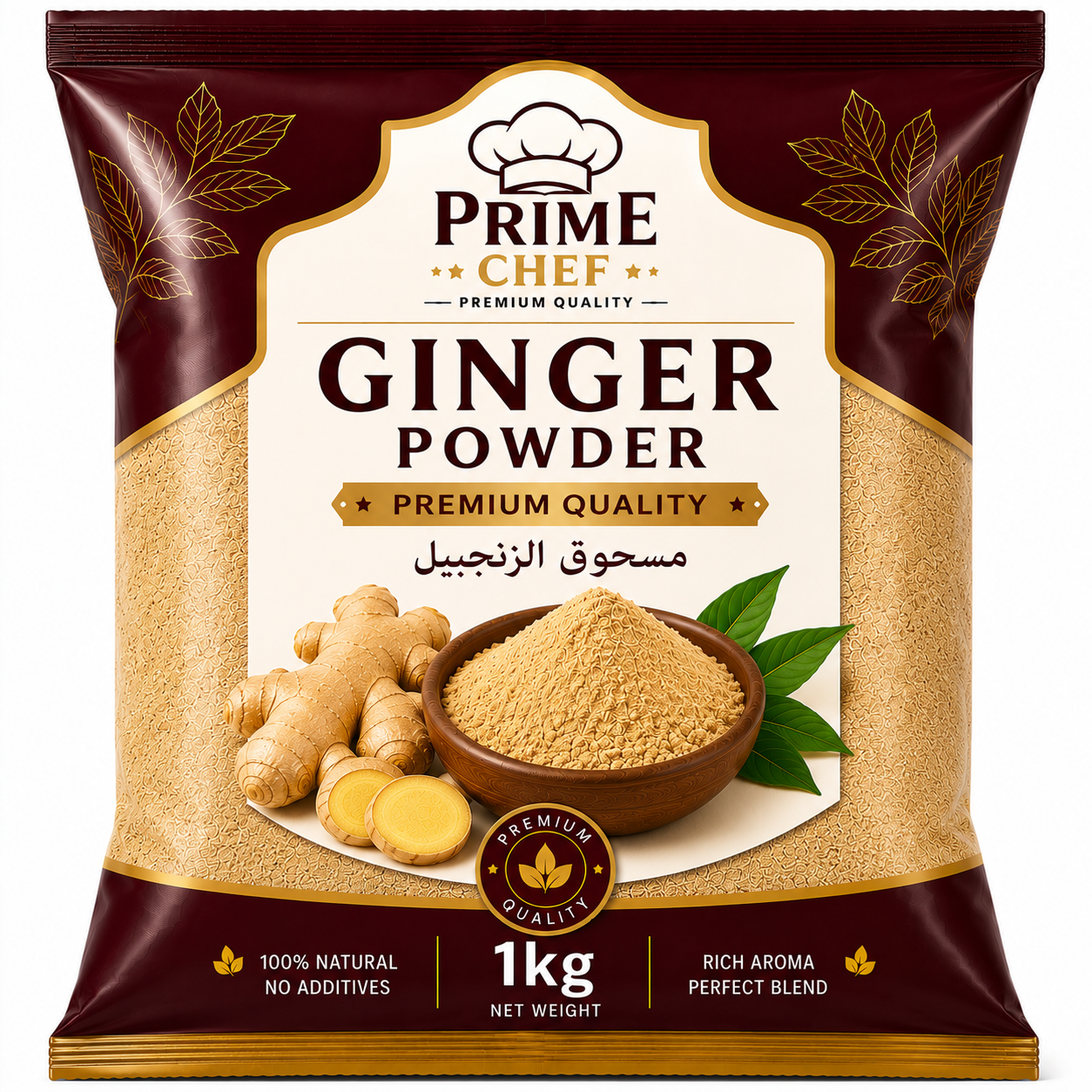 PRIME CHEF GINGER POWDER PREMIUM QUALITY-1KG