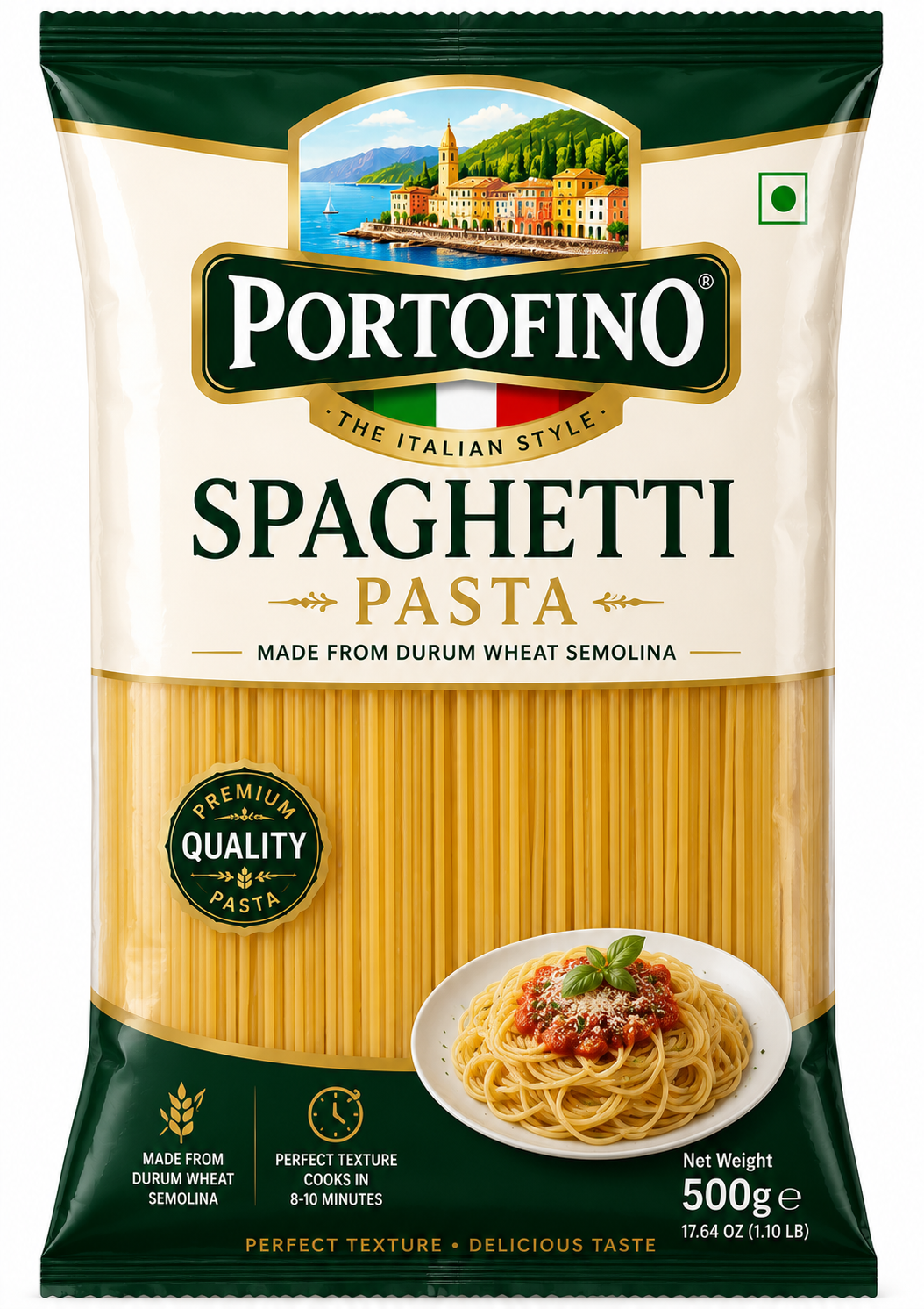 PORTOFINO SPAGHETTI PASTA 500GM
