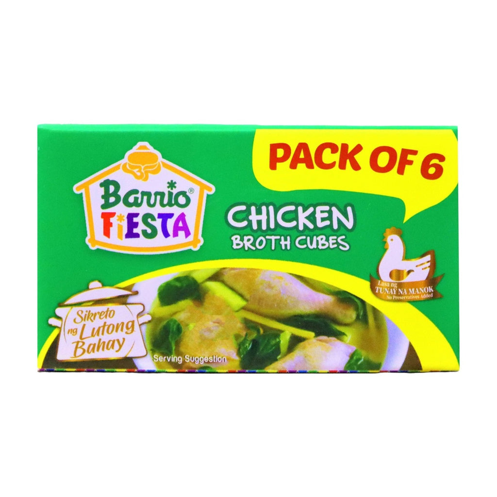 BARRIO FIESTA CHICKEN BROTH CUBES (6X10G) 60GM