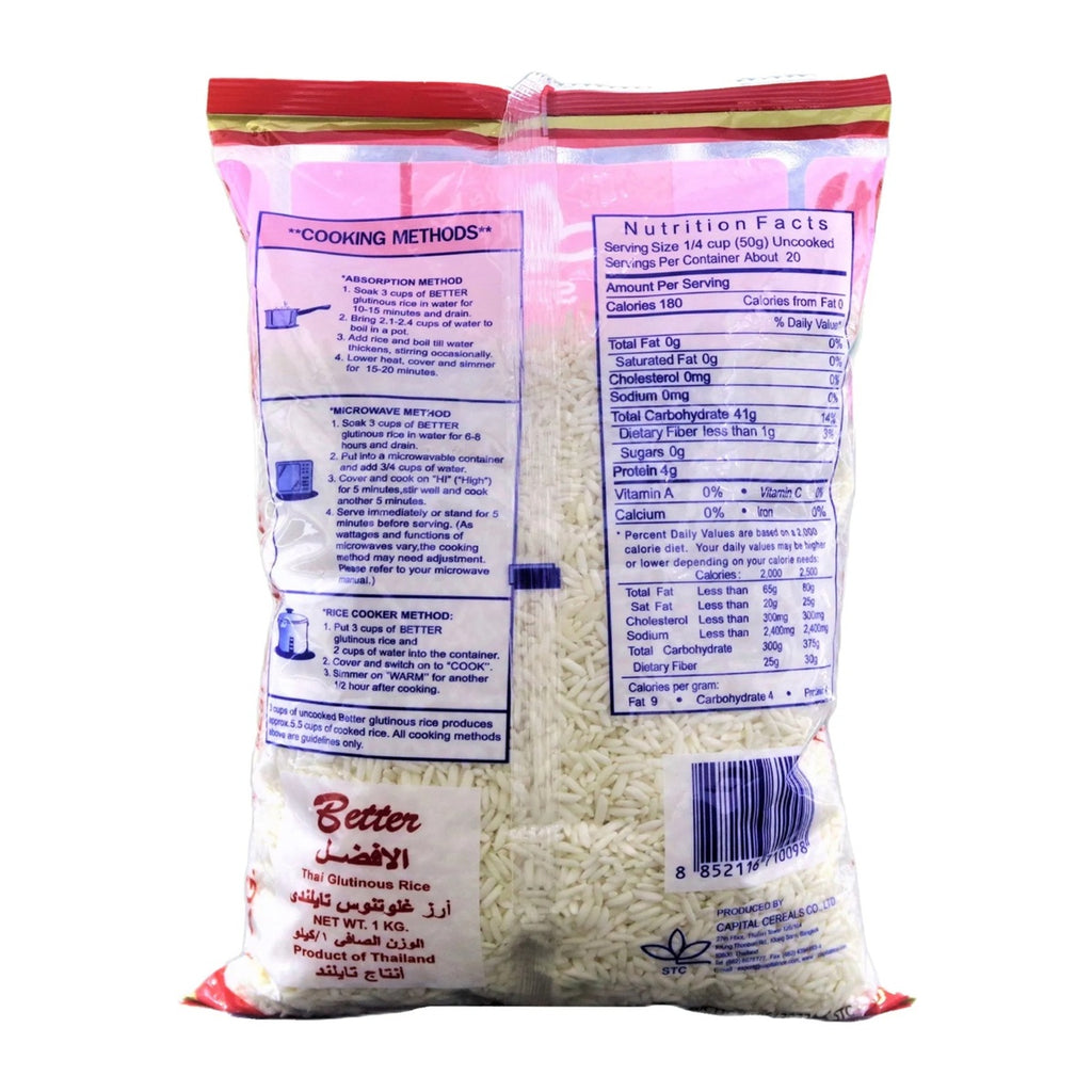 BETTER THAI GLUTINOUS RICE 1KG