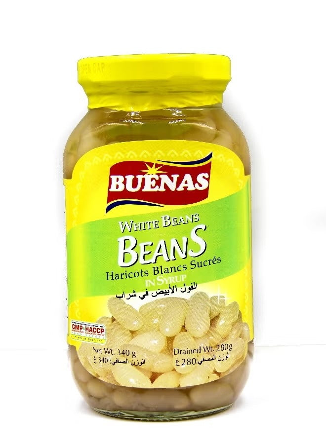 BUENAS WHITE BEANS 340GM