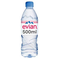 Evian water pet 500ml x 24