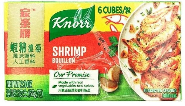 KNORR 6 SHRIMP BROTH CUBES 60GM