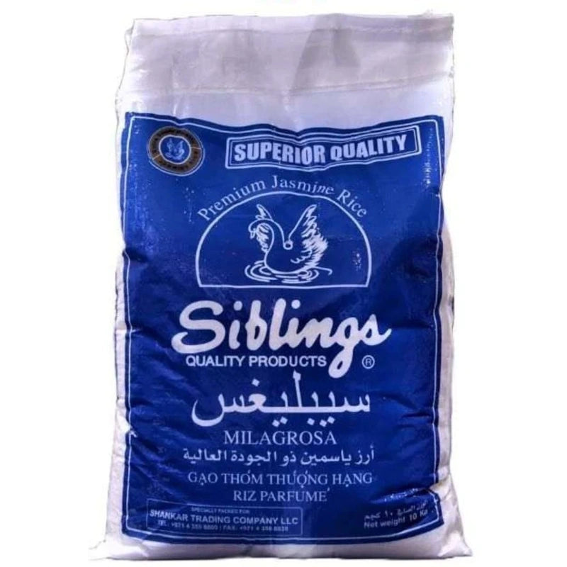 SIBLINGS PREMIUM JASMINE RICE 10KG