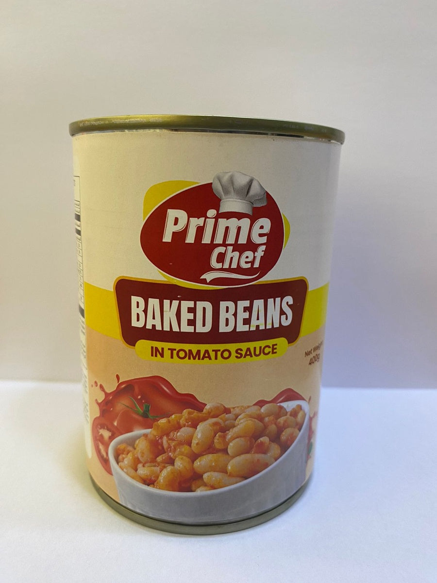 PRIME CHEF BAKED BEANS IN TOMATO SAUCE 400GM