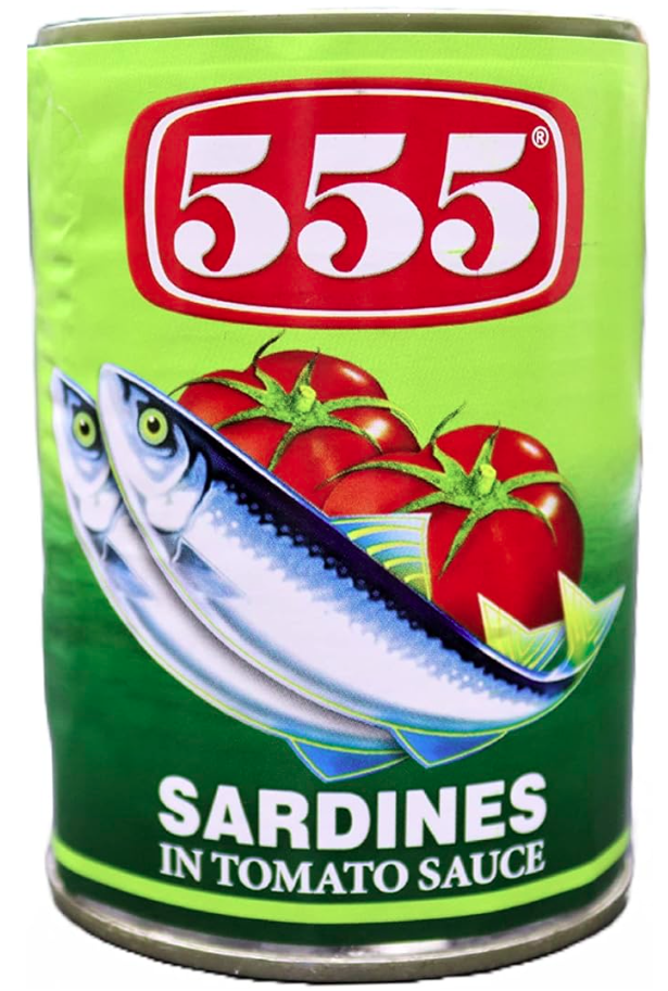 555 SARDINES IN TOMATO SAUCE